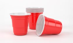 pahar din plastic